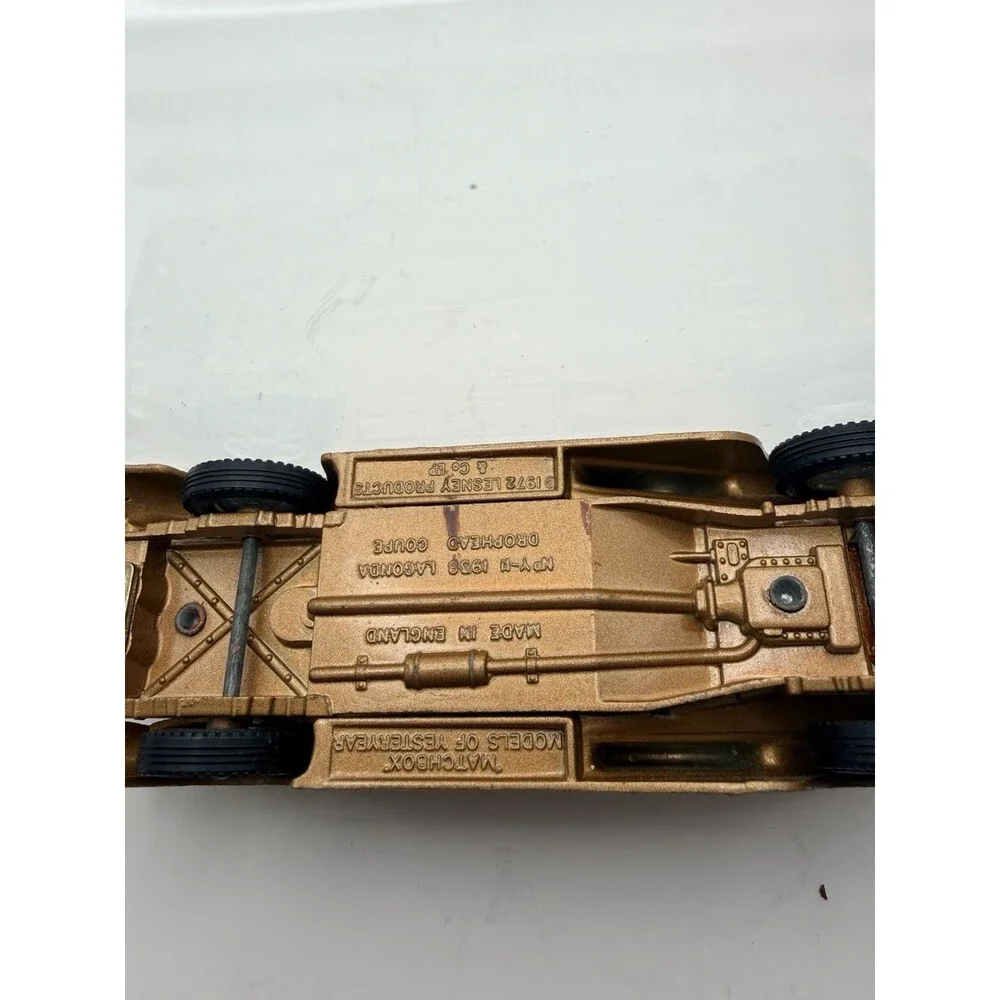 Vintage Matchbox Of Yesteryear Y11 1938 Lagonda Drophead Coupe 1972 ENGLAND